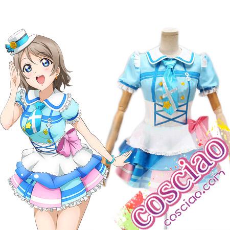 ラブライブ サンシャイン Aqours 渡辺曜 君ここ コスプレ 衣装 6000円