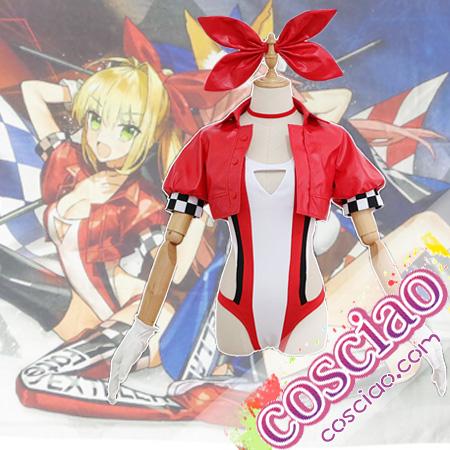 Fate Racing ネロ コスプレ衣装 レーシング レースクイーン Fate/EXTELLA RQ コスチューム服