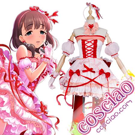 デレステ 佐久間まゆ コスプレ衣装 フィールマイハート 特訓後 アイドルマスター コスチューム 予約