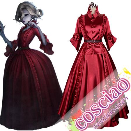 第五人格 血の女王 コスプレ衣装 初期 赤いドレス XXLサイズ対応 通販