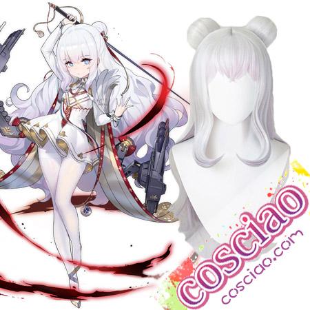 ル・マラン コスプレウィッグ 通販 アズールレーン アズレン グラデーション色 約90cm かつら