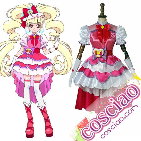 プリキュア コスプレ衣装 Hugっと スタートゥインクル コスチューム服 女性 通販 フィルタ 衣装