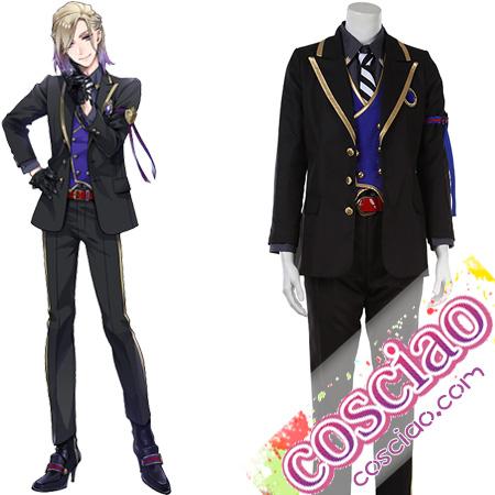 ツイステッドワンダーランド ポムフィオーレ寮 制服 コスプレ衣装 ヴィル/エペル エペル/ルーク 男女 通販