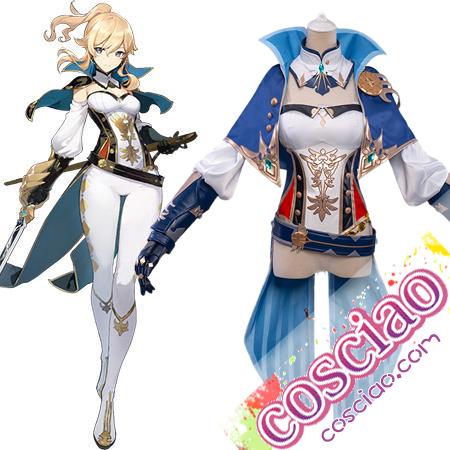 颯爽な女騎士 原神 ジン グンヒルド コスチュームセットが登場 高品質コスプレ衣装 ウィッグを提供するcosciao