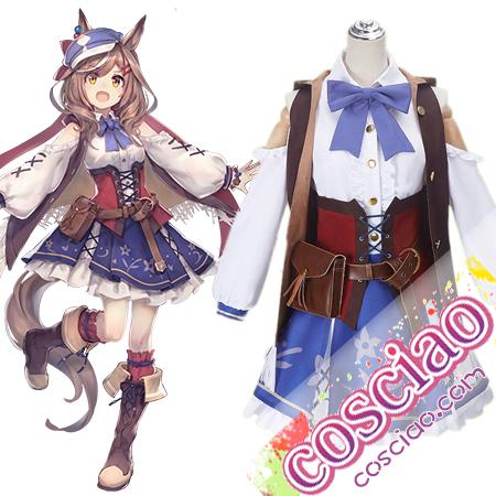 ウマ娘 マチカネタンホイザ 勝負服 コスプレ衣装 靴 セット 