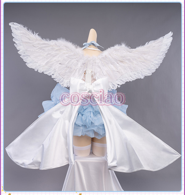 Re:ゼロから始める異世界生活 天使なレム コスプレ衣装 仮装衣装 高品質