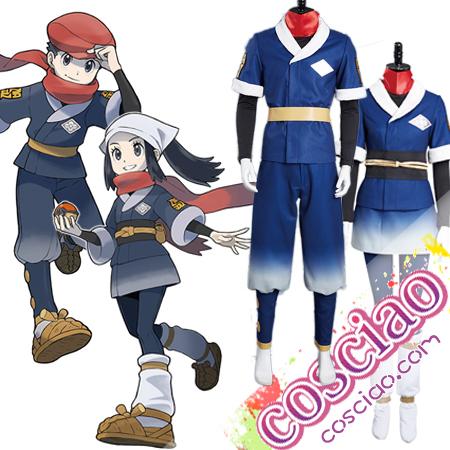 Pokémon LEGENDS アルセウス 男主人公 テル 女主人公 ショウ コスプレ衣装 コスチューム服 通販