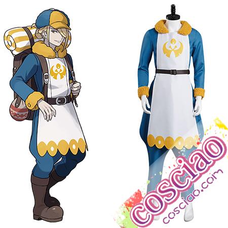 Pokémon LEGENDS アルセウス ウォロ イチョウ商会 コスプレ衣装 コスチューム服 仮装 通販