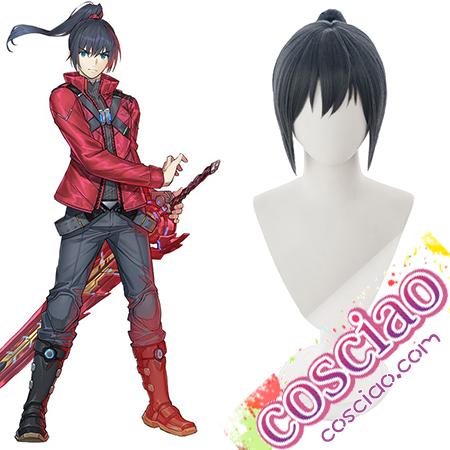 ゼノブレイド3 ノア コスプレウィッグ ポニーテール 耐熱 かつら ゼノブレイド3 ノア コスプレウィッグ ポニーテール 耐熱 かつら